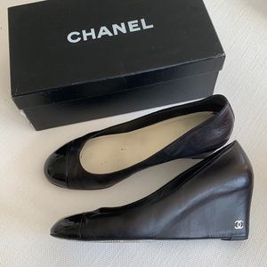 Chanel Heels in black